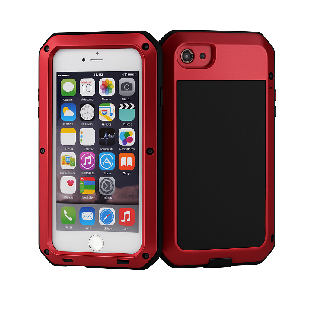 Rugged Shock-Resistant Hybrid Full Cover Case For iPhone 6s Plus