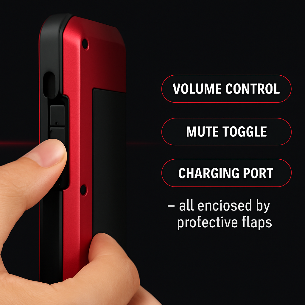 Rugged Shock-Resistant Hybrid Full Cover Case For iPhone 6s Plus