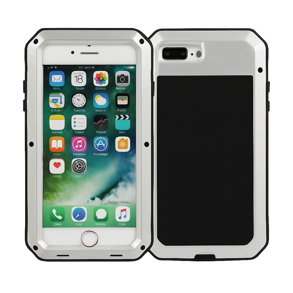 Rugged Shock-Resistant Hybrid Full Cover Case For iPhone 7 Plus
