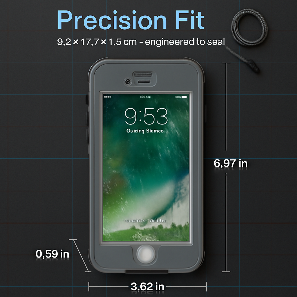 Rugged Water-proof Hybrid Full Cover Case For iPhone 7 Plus