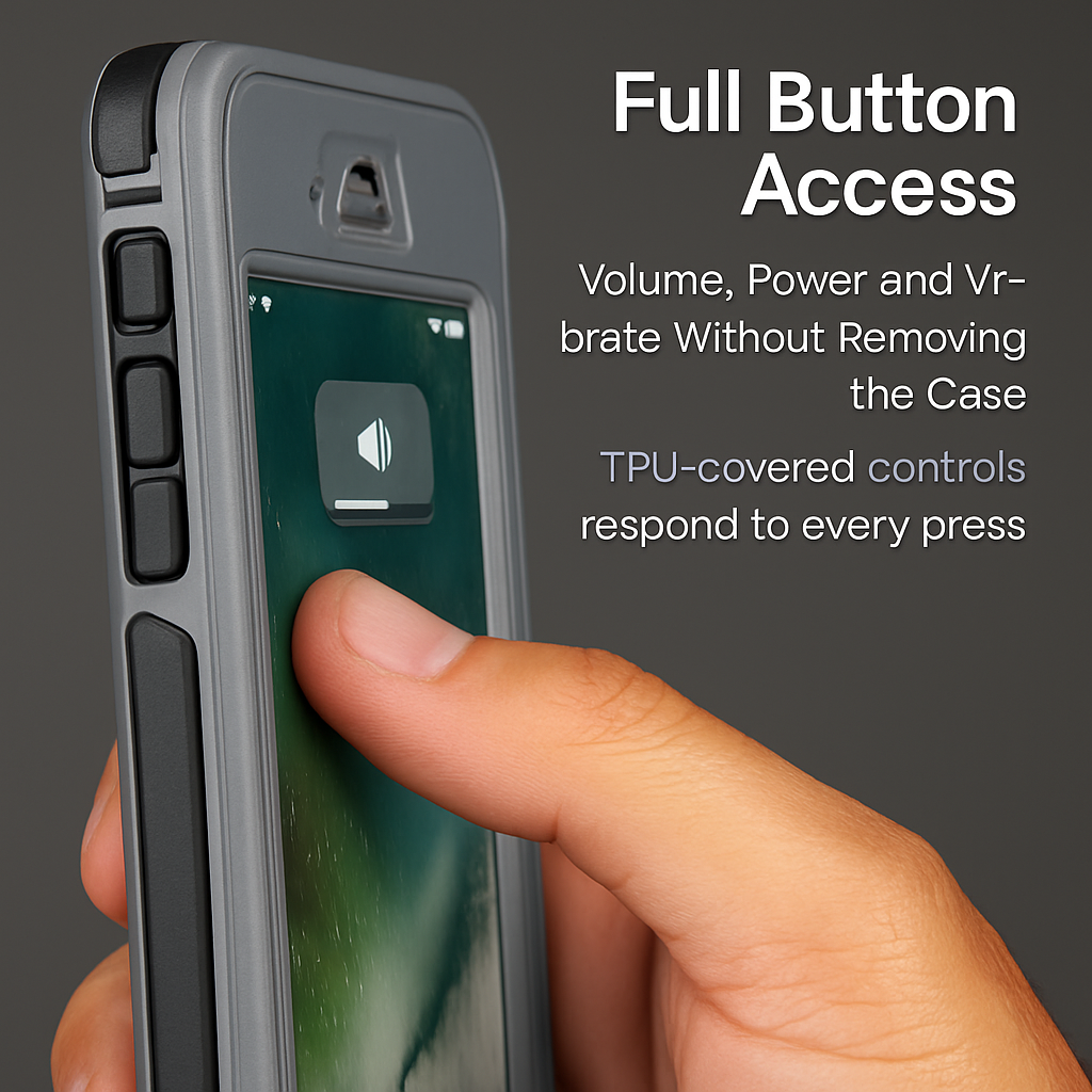 Rugged Water-proof Hybrid Full Cover Case For iPhone 7 Plus