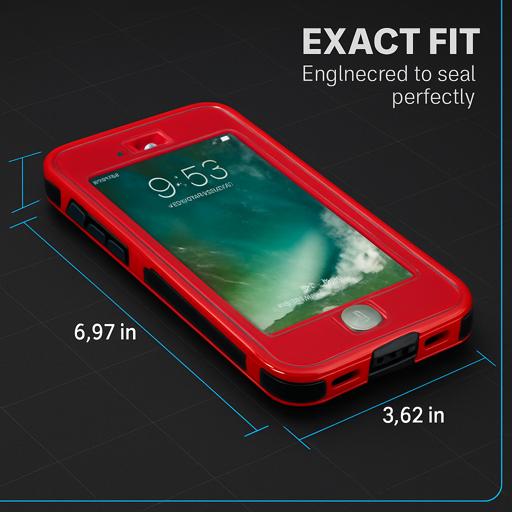 Rugged Water-proof Hybrid Full Cover Case For iPhone 7 Plus