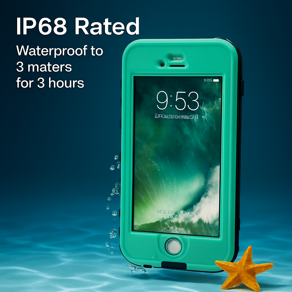 Rugged Water-proof Hybrid Full Cover Case For iPhone 7