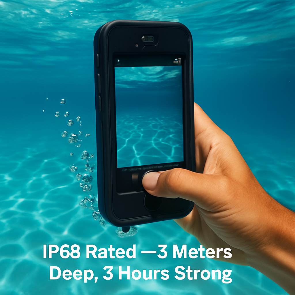 Rugged Water-proof Hybrid Full Cover Case For iPhone 7