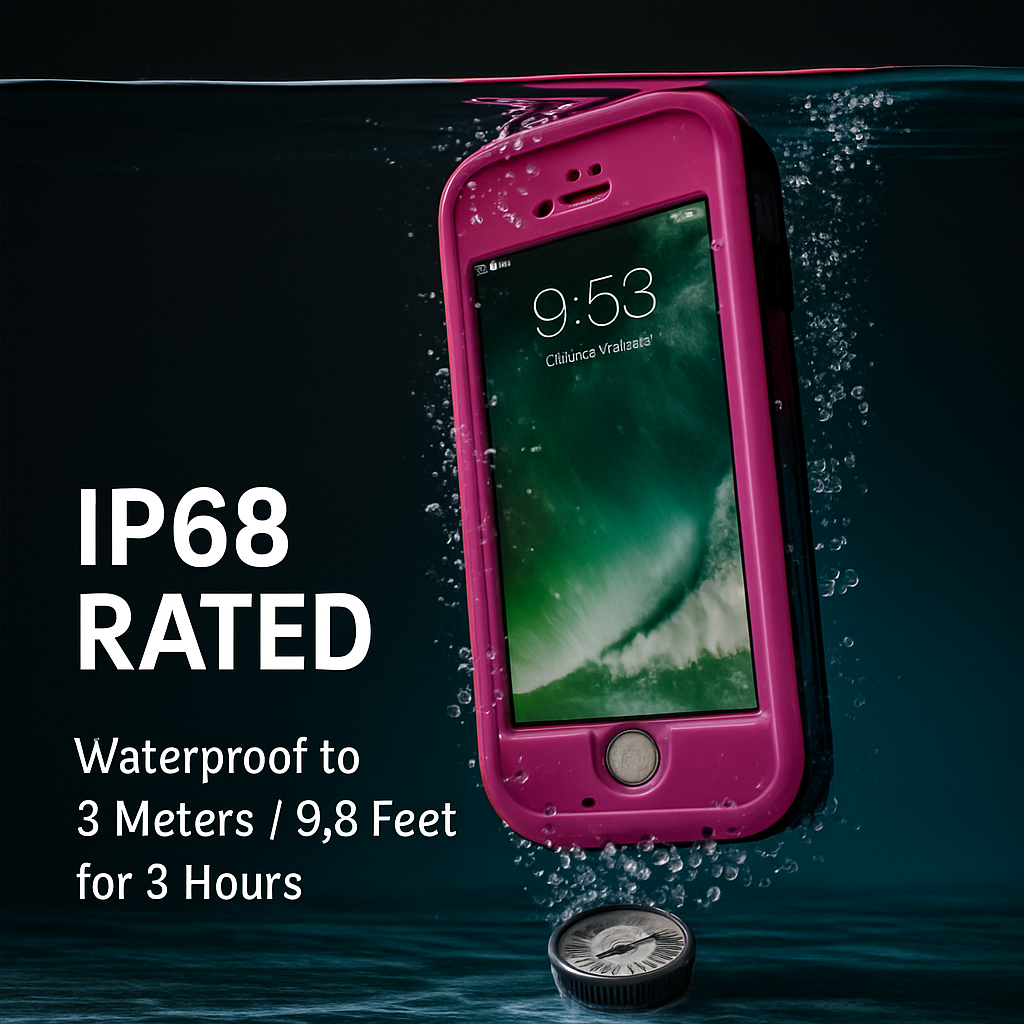Rugged Water-proof Hybrid Full Cover Case For iPhone 7