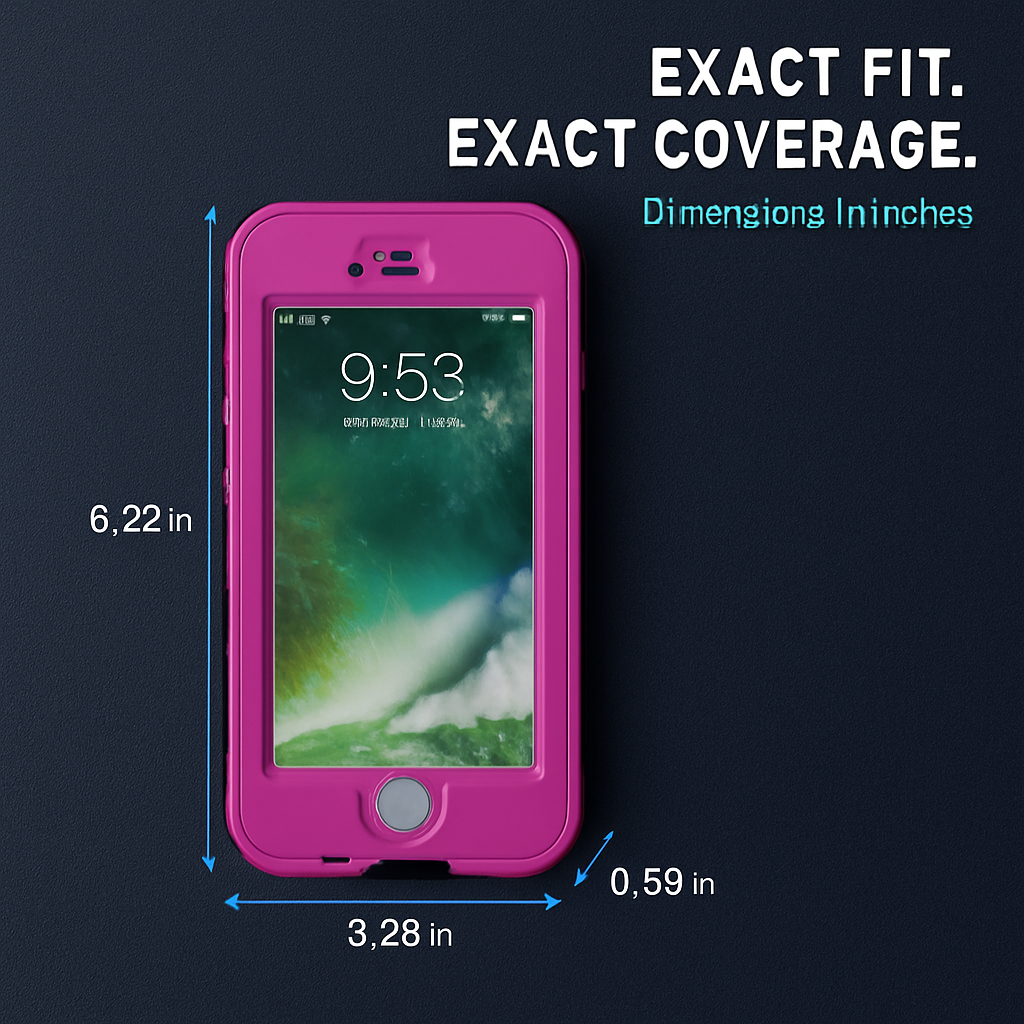Rugged Water-proof Hybrid Full Cover Case For iPhone 7