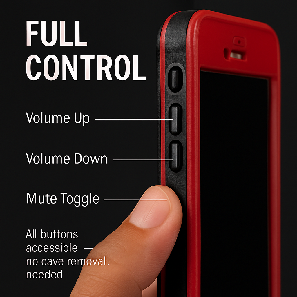 Rugged Water-proof Hybrid Full Cover Case For iPhone 7