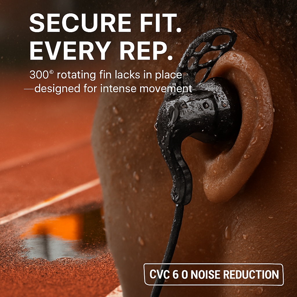 Streamlined Sport Wireless Earphones
