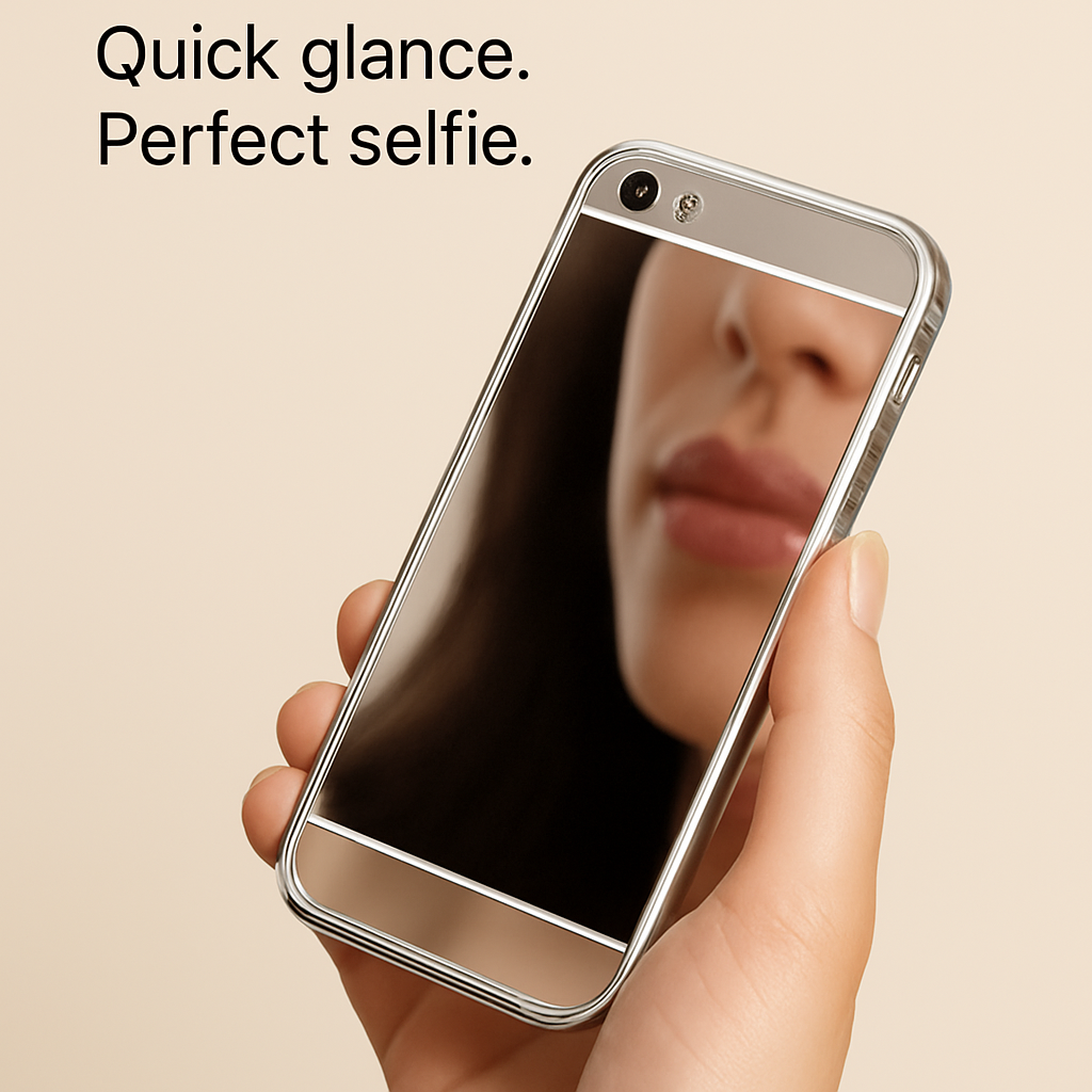 Slim Shock-resistant Mirror Case For iPhone 5/5s