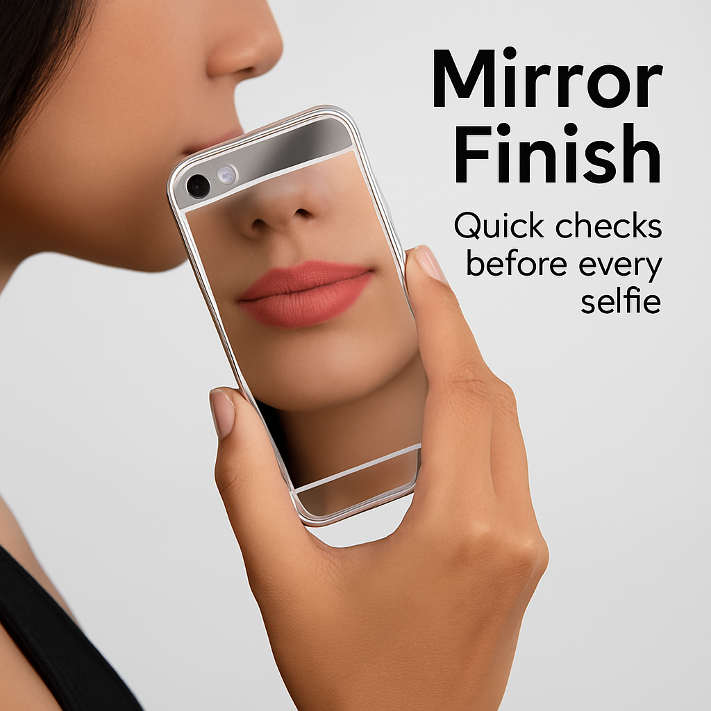 Slim Shock-resistant Mirror Case For iPhone 5/5s