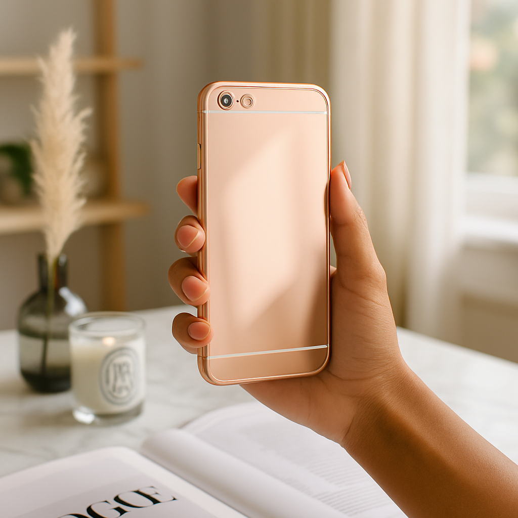 Slim Shock-resistant Mirror Case For iPhone 6 Plus/6s Plus