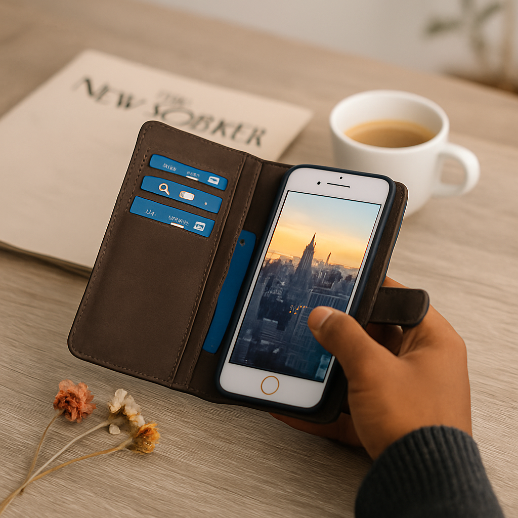 Dual-Folio Wallet Case with Detachable Case