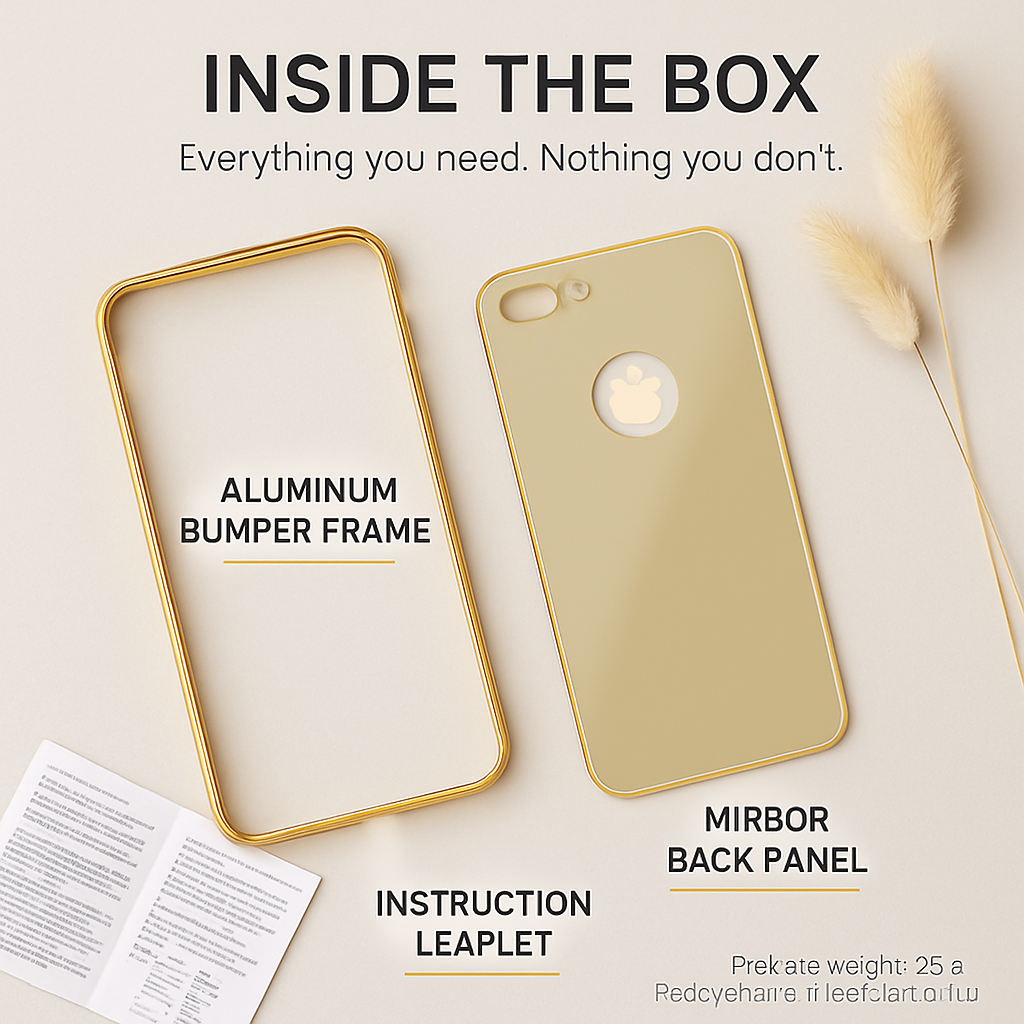 Slim Shock-resistant Mirror Case For iPhone 7