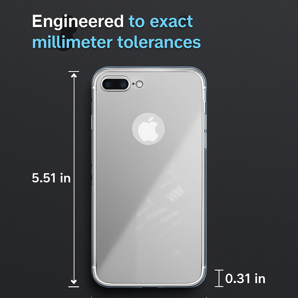Slim Shock-resistant Mirror Case For iPhone 7
