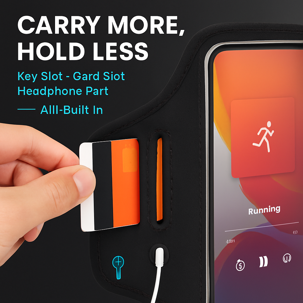 Phone Armband Case for Running - Sweat-Resistant
