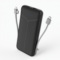 Power Bank Portable Charger with Built-in Cables