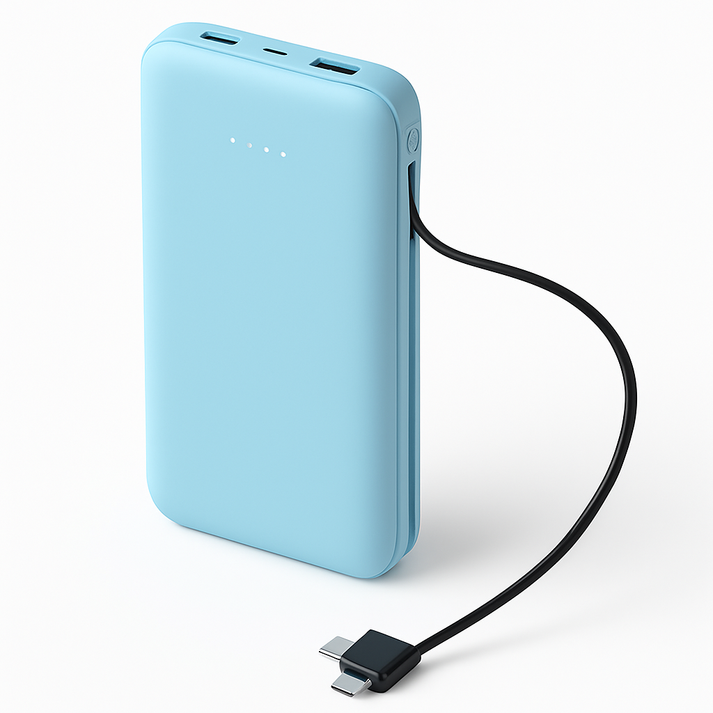 Power Bank Portable Charger with Type-C Cable for iPhone