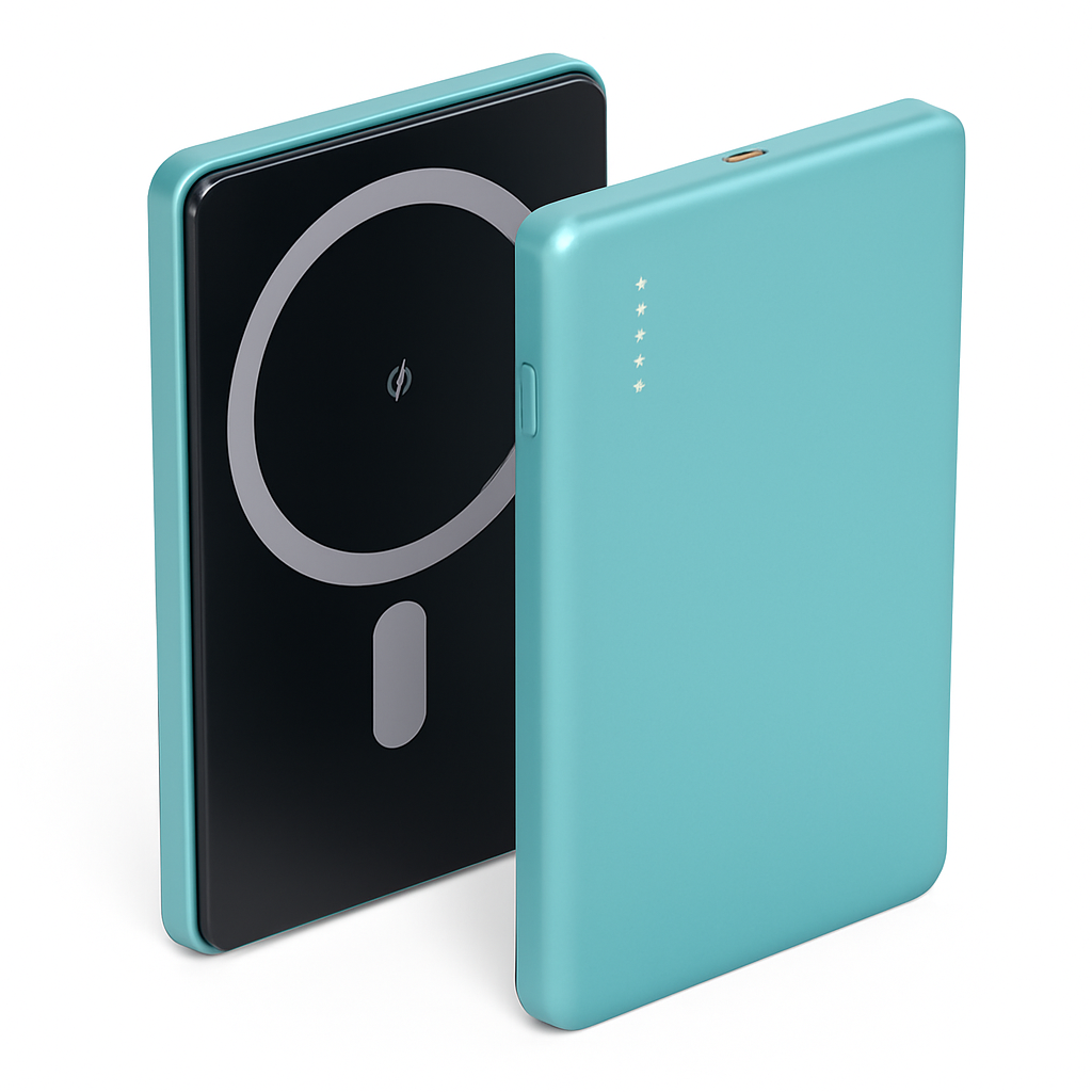 2-in-1 Wireless Power Bank 5000mAh MagSafe Compatible
