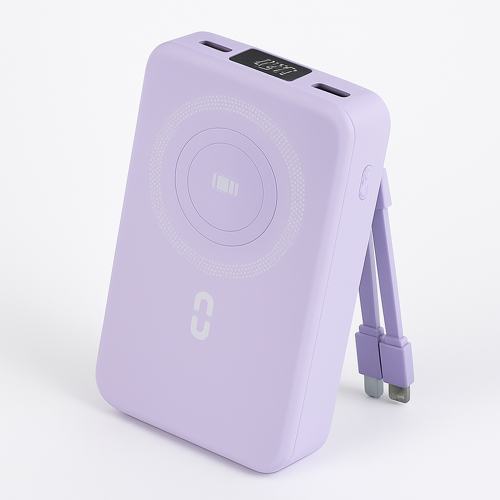 MagSafe 3-in-1 10000mAh Power Bank with Stand