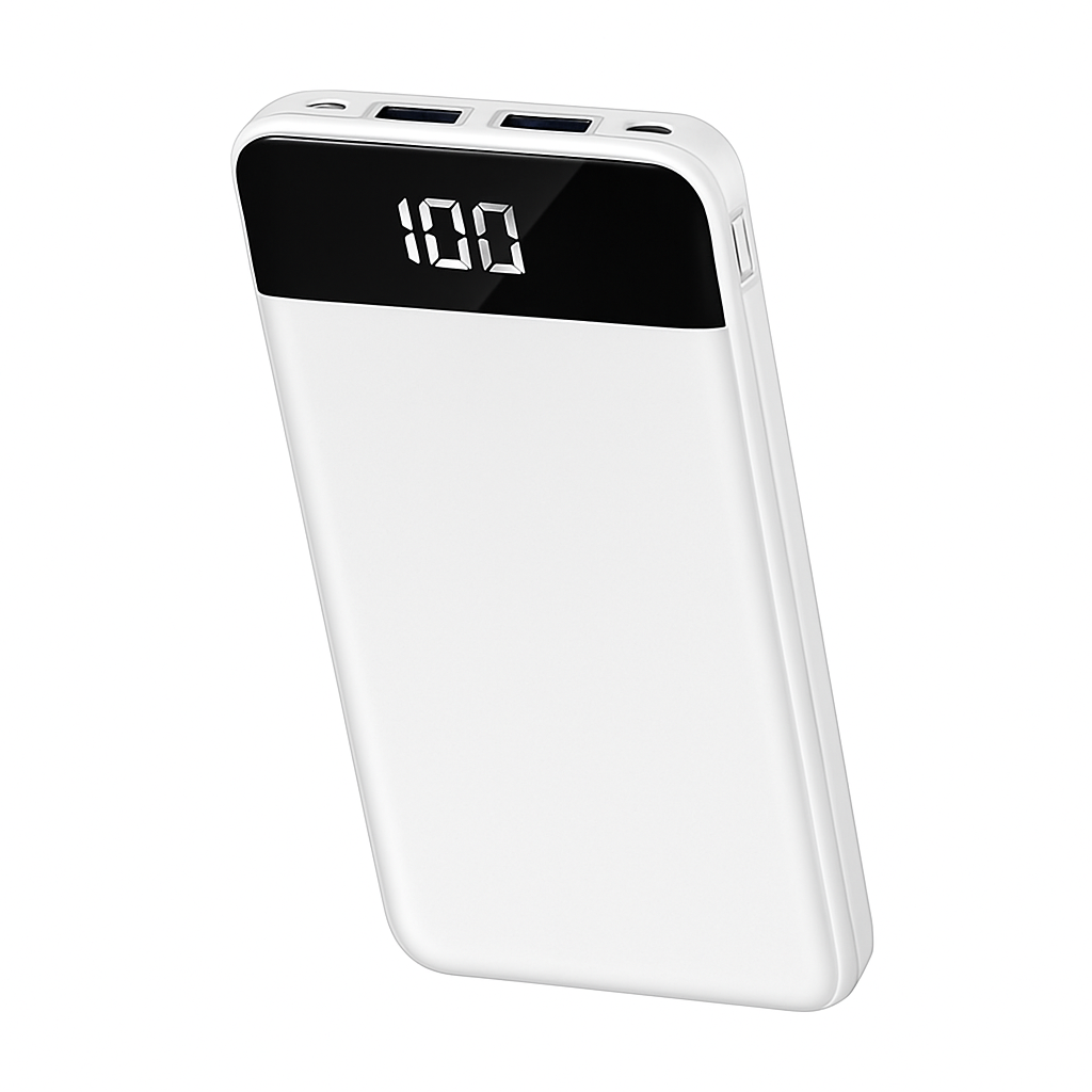 Power Bank Portable Slim Charger Dual USB Output