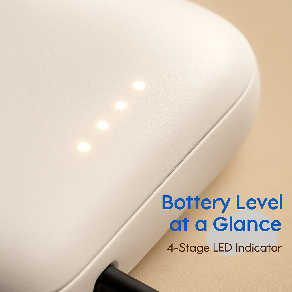 Power Bank Portable Charger with Type-C Cable for iPhone
