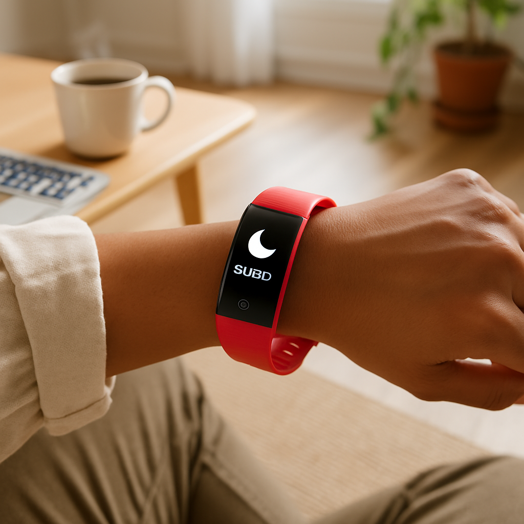 Fitness Tracker with Heart Rate and Sleep Monitor