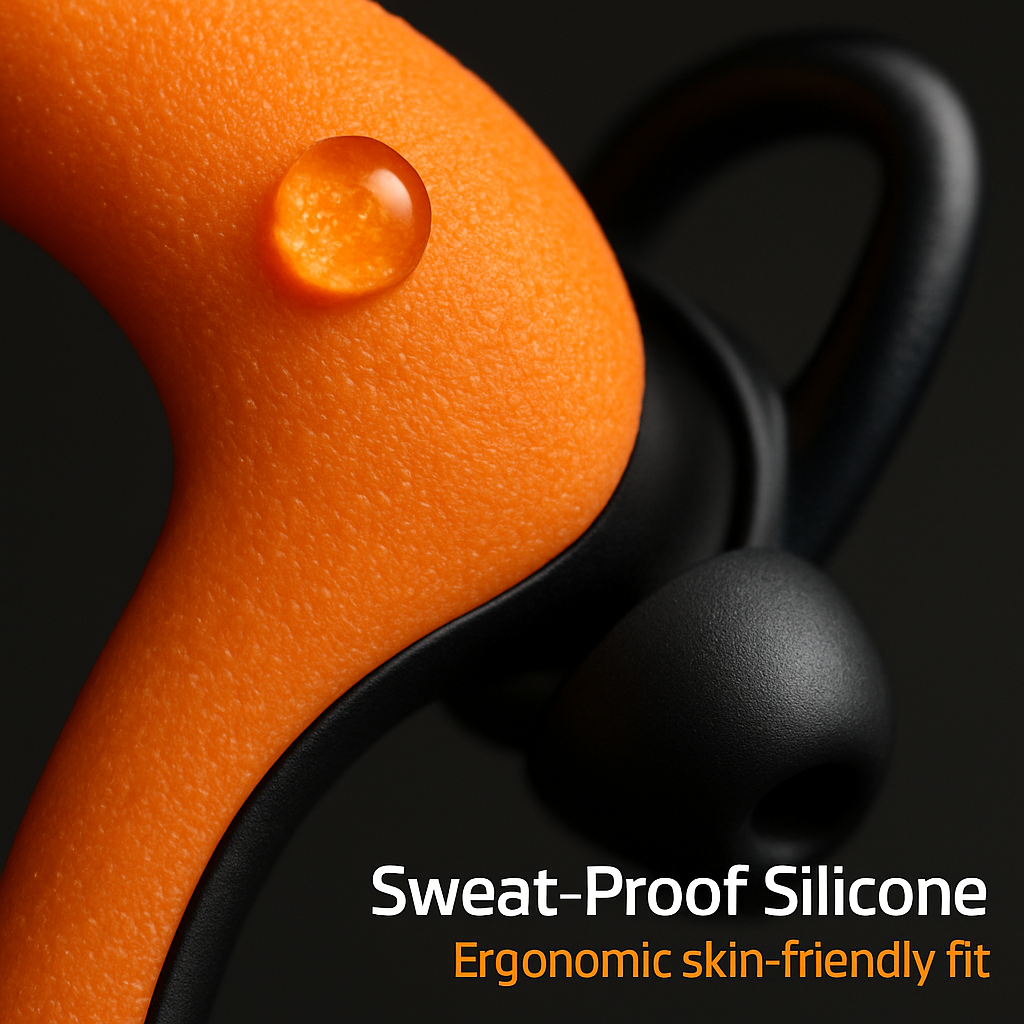 Wireless Sports Headsets Neckband Earphones