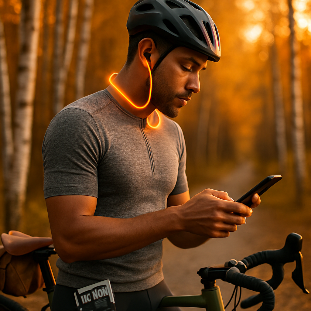Wireless Sports Headsets Neckband Earphones