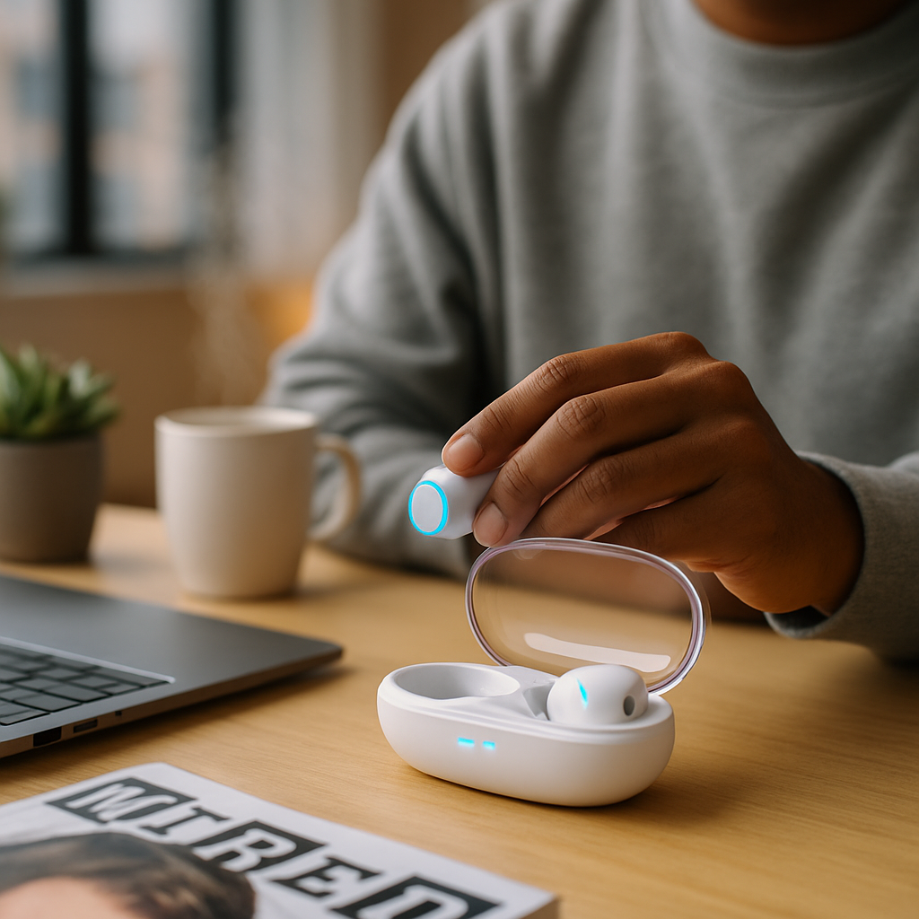 Wireless TWS Earbuds: Crisp Sound, Comfort Fit