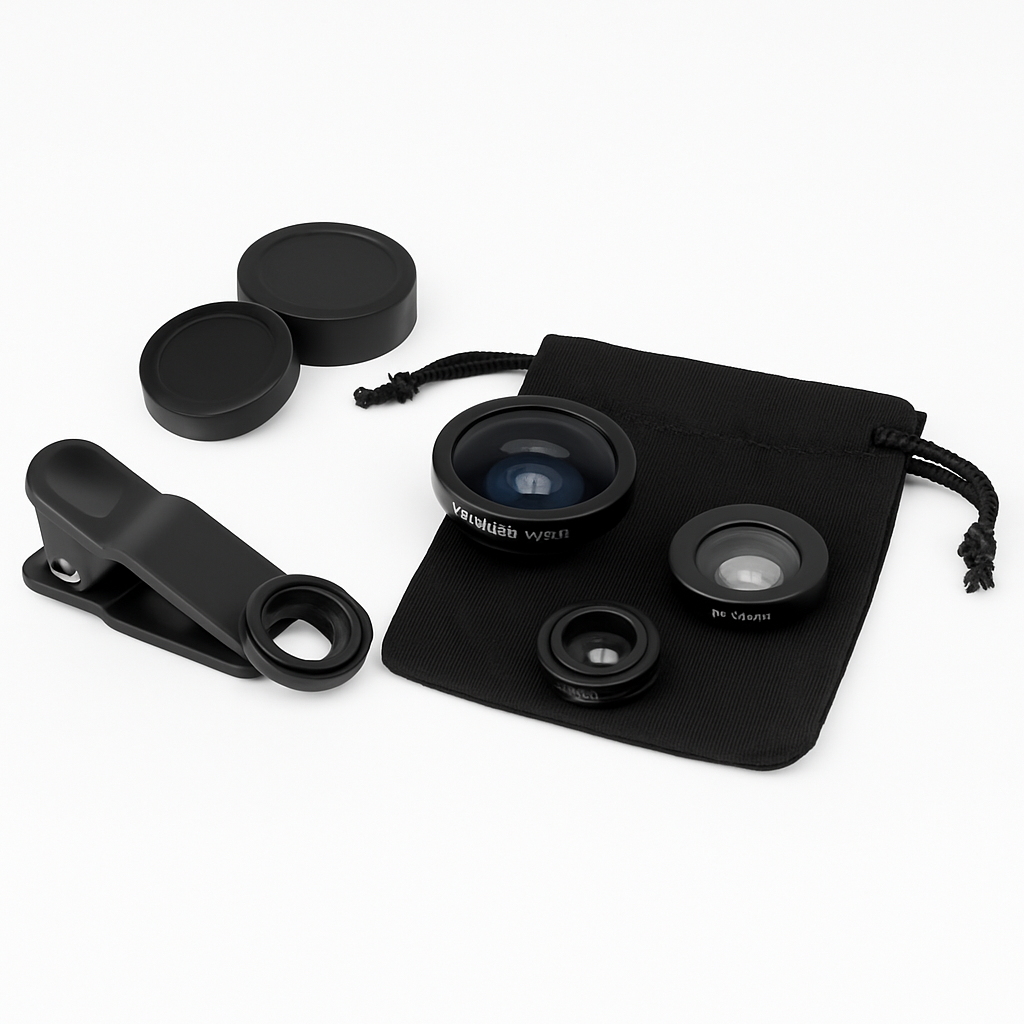 3-in-1 Universal Clip Photo Lens Kit for Smartphones