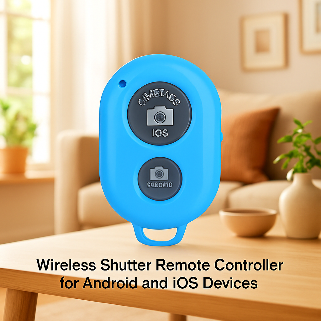 Unique Wireless Shutter Remote Controller for Android and iOS Devices