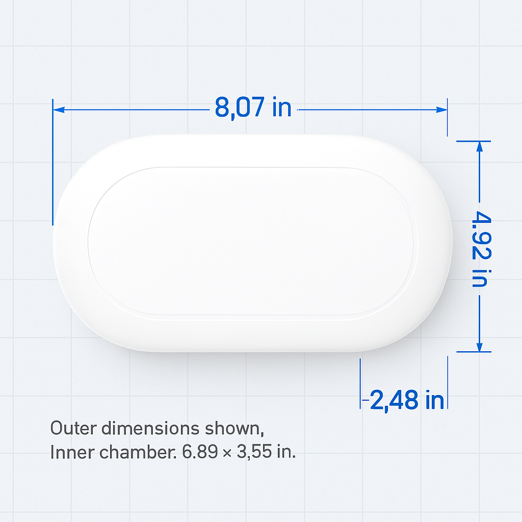 UV Light Phone Sanitizer Box with Wireless Charging