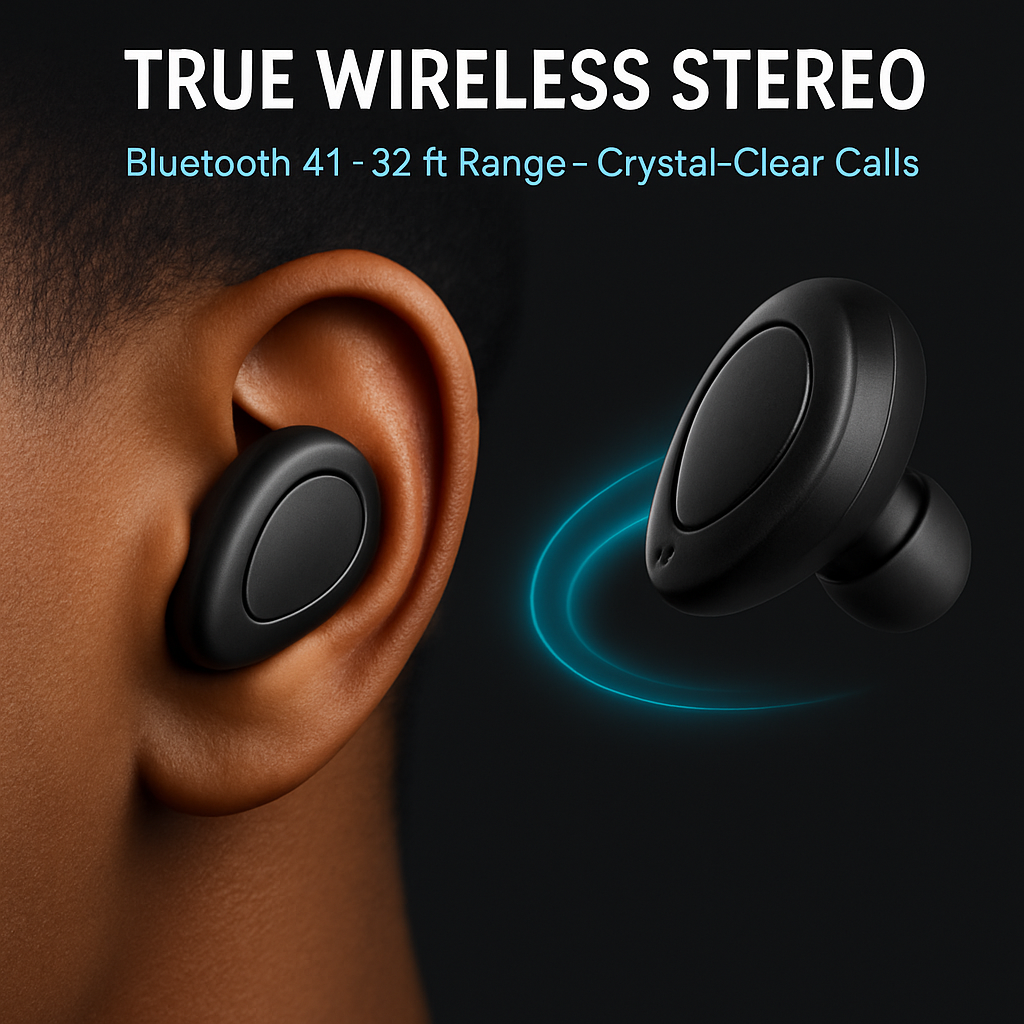 True Wireless Stereo Earbuds