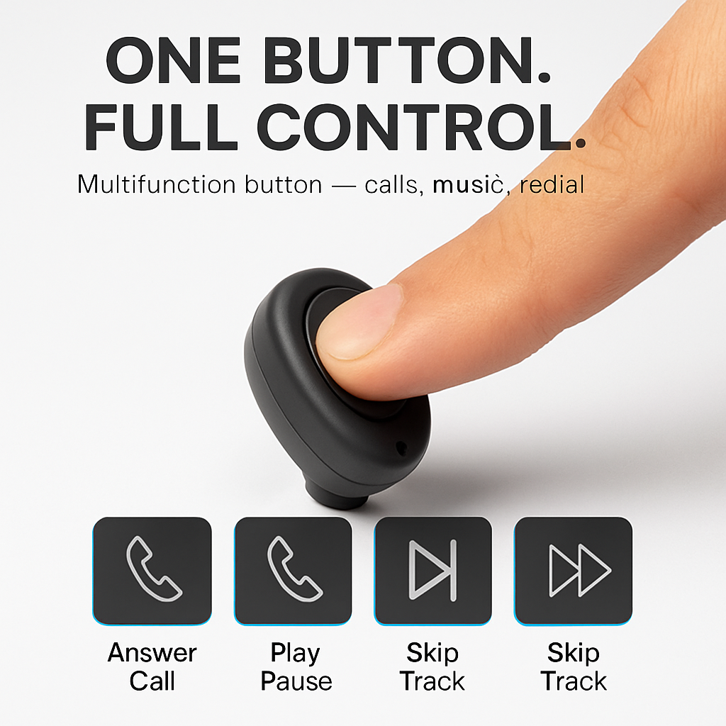 True Wireless Stereo Earbuds