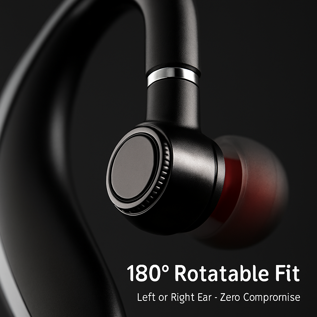 Earpiece ENC Wireless Earbuds for Business & Travel