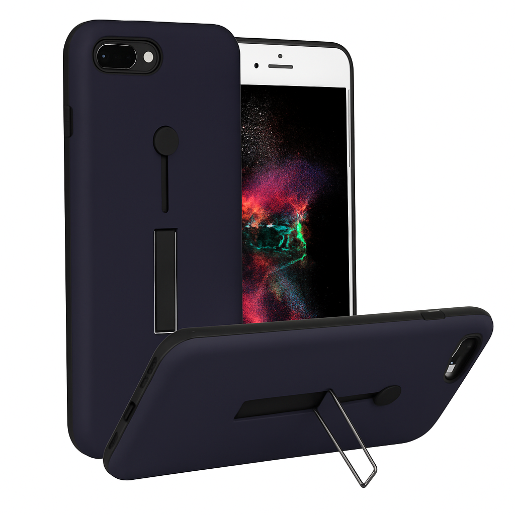 Slim Snap-on iPhone Case with Stand for Hands-Free Viewing