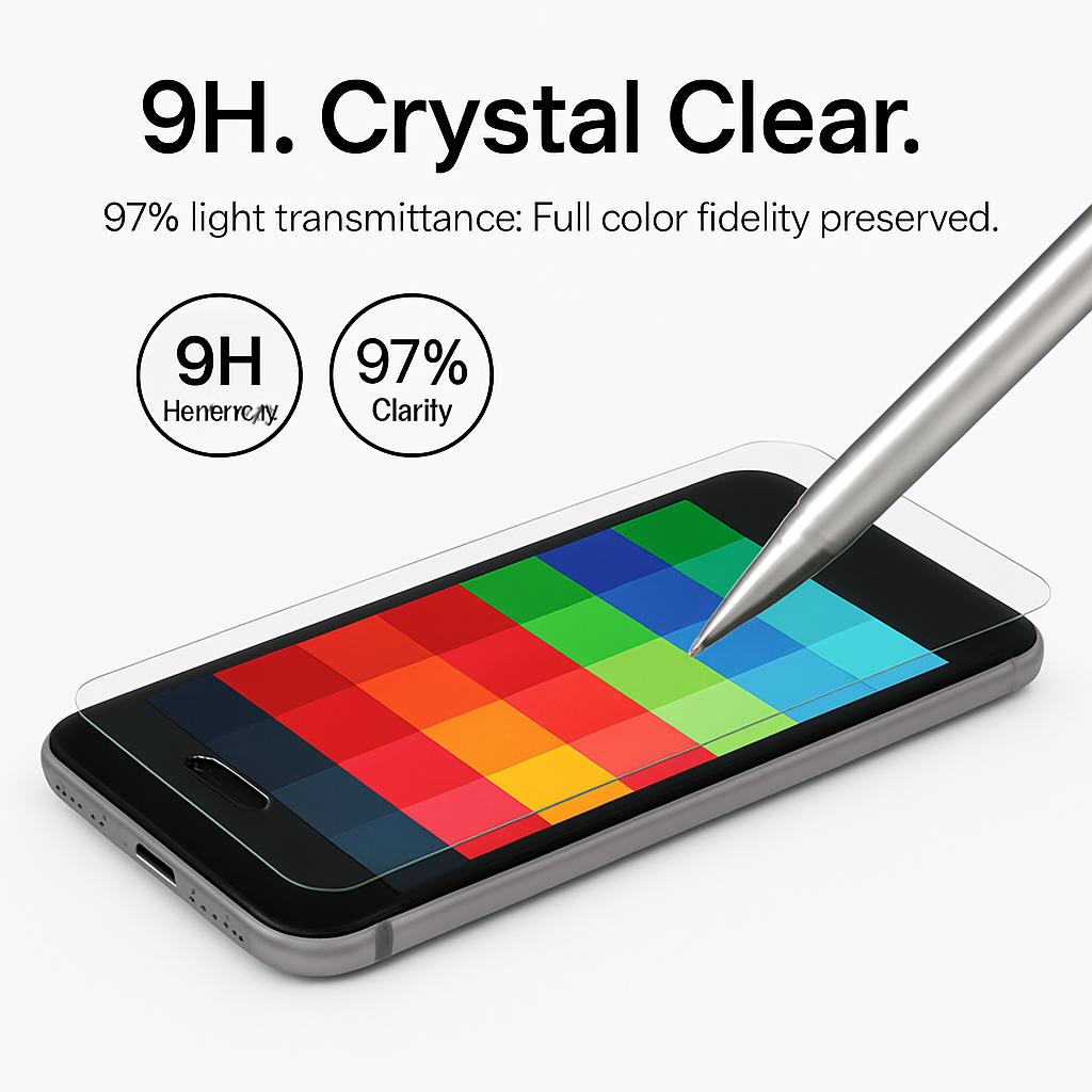 3D Curved Glass Full Cover Protector for iPhone