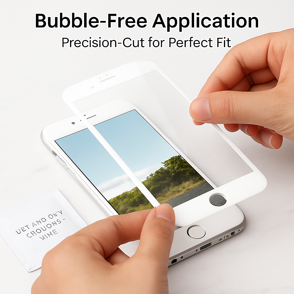 3D Curved Glass Full Cover Protector for iPhone