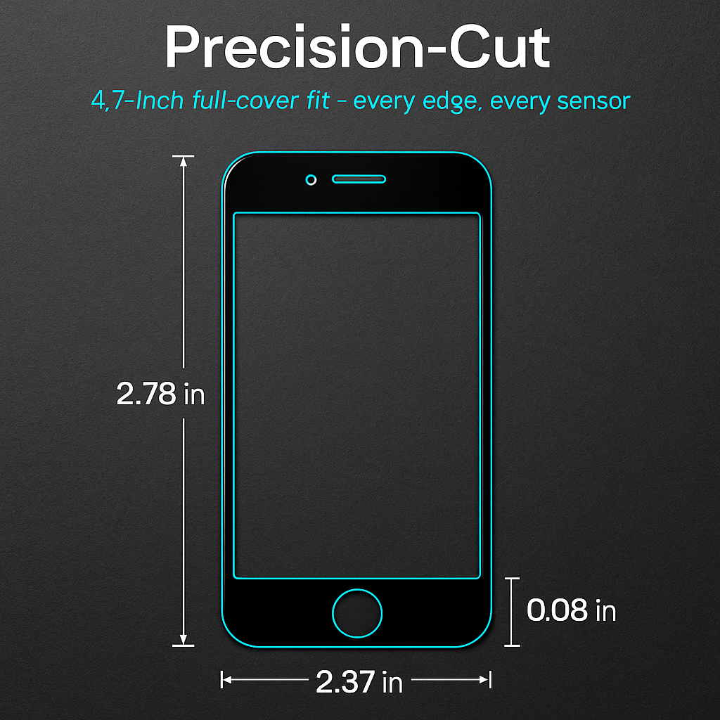 3D Curved Tempered Glass Full Cover Screen Protector for Apple iPhone 6