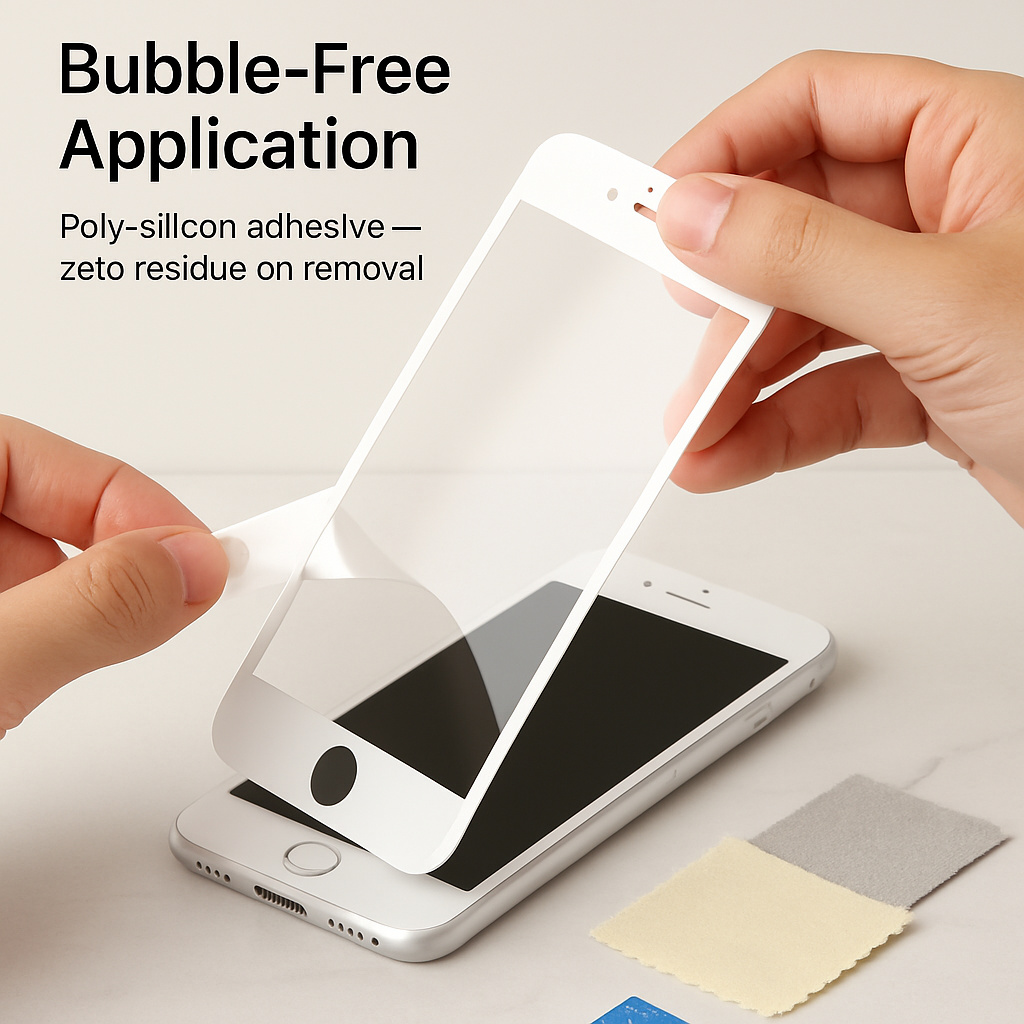 3D Curved Tempered Glass Full Cover Screen Protector for Apple iPhone 6