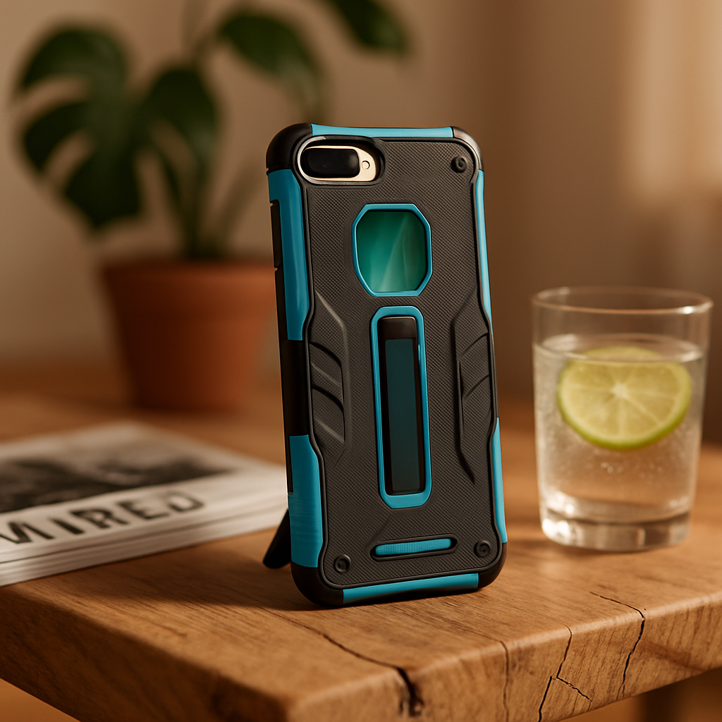 Rugged Case for iPhone 8 Plus - Durable Protection, Grippy