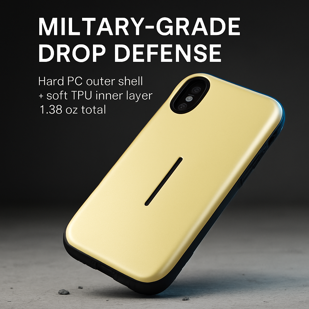 Finger Strap iPhone X Case with Kickstand