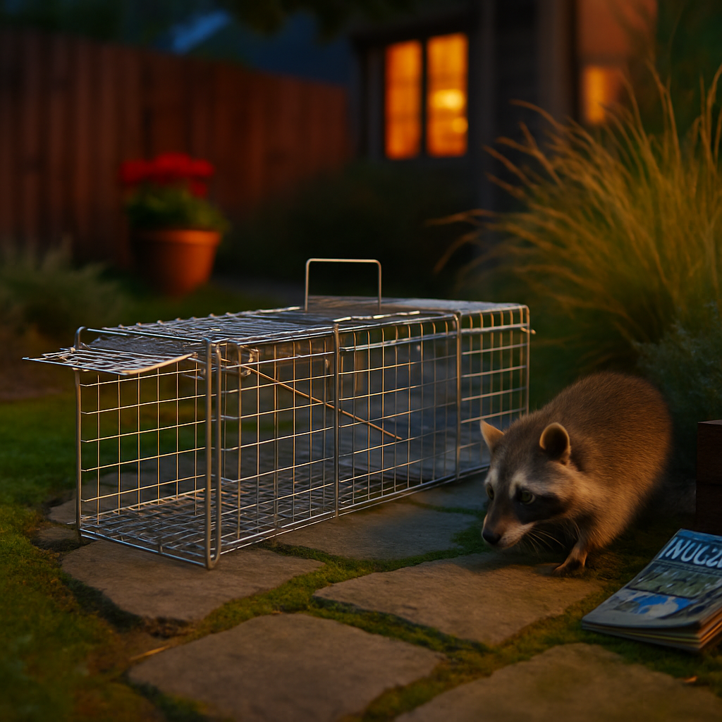 Cat Trap Cage: Humane Live Trap with Release