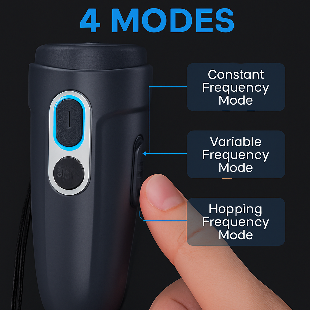 Ultrasonic Bark Deterrent for Dogs with LED Light