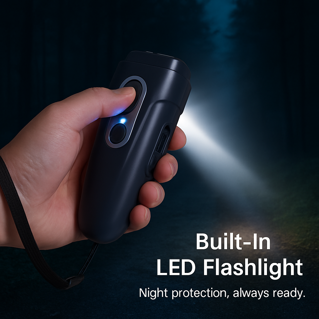 Ultrasonic Bark Deterrent for Dogs with LED Light