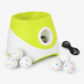 Automatic Dog Ball Launcher Rechargeable Interactive Pet Ball Thrower for Small Medium Dogs Interactive Dog Fetch Toy with 3 Adjustable Distance Setti