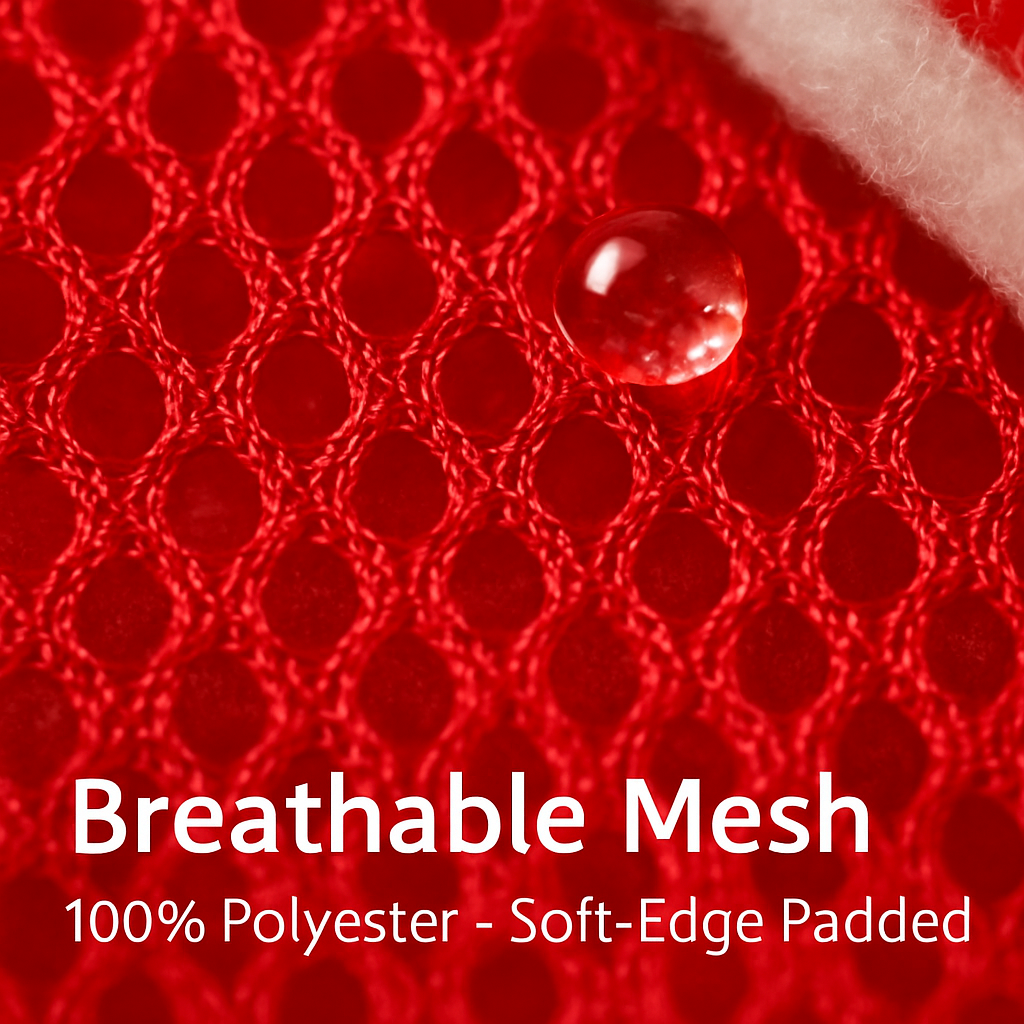 Pet Mesh Harness and Leash Set with Reflective Chest Strap