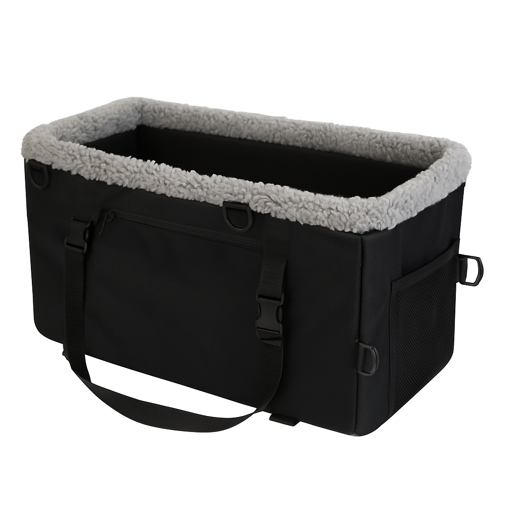 Small Dog Car Seat with Harness for Safe Travel