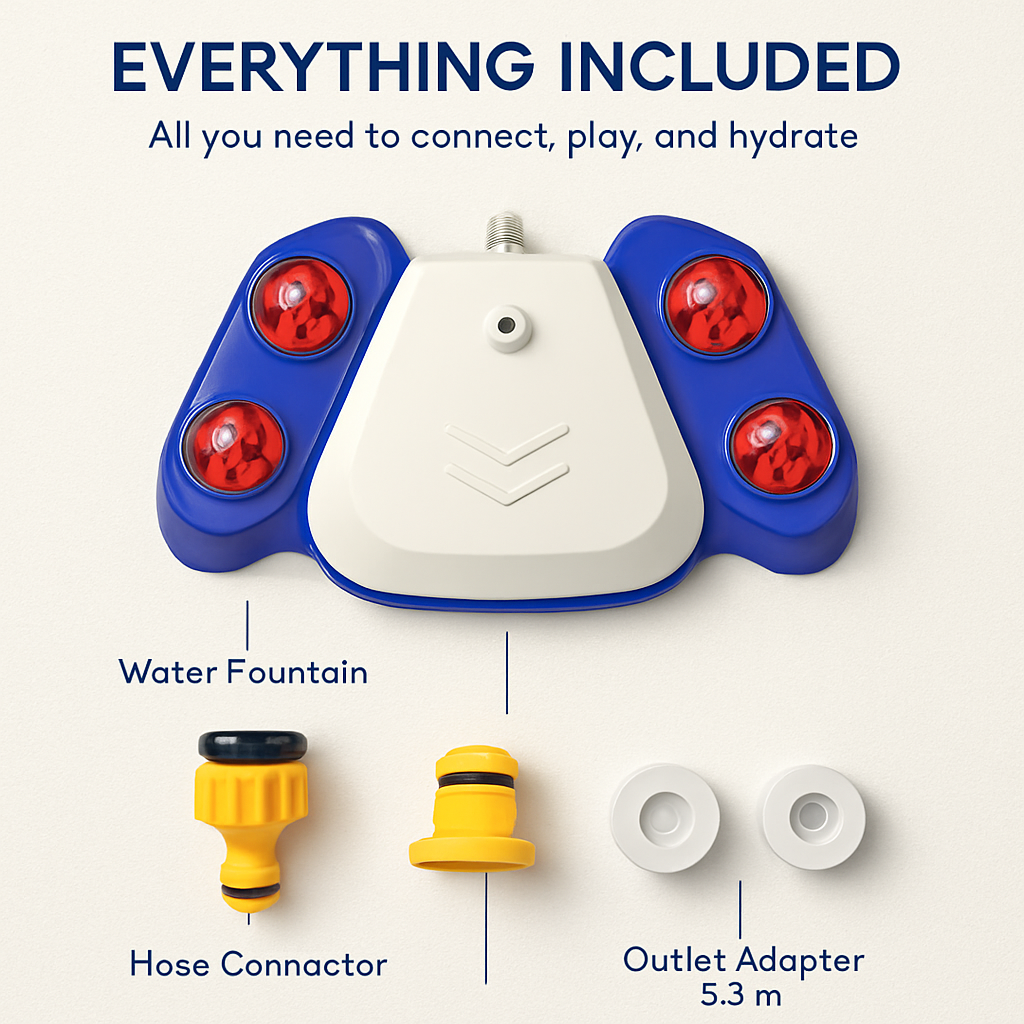 Dog Water Fountain for Pets – Self-Serve Drinking Water
