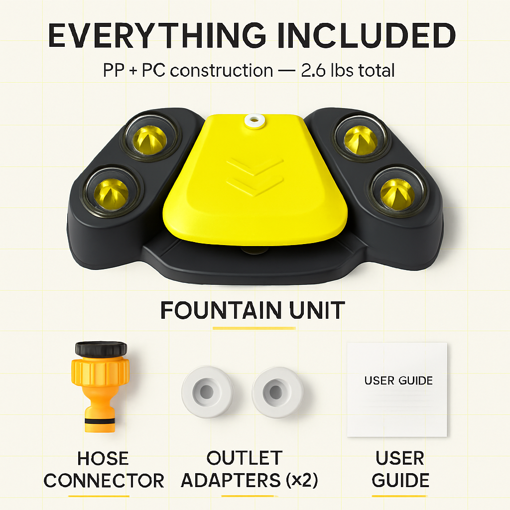 Dog Water Fountain for Pets – Self-Serve Drinking Water